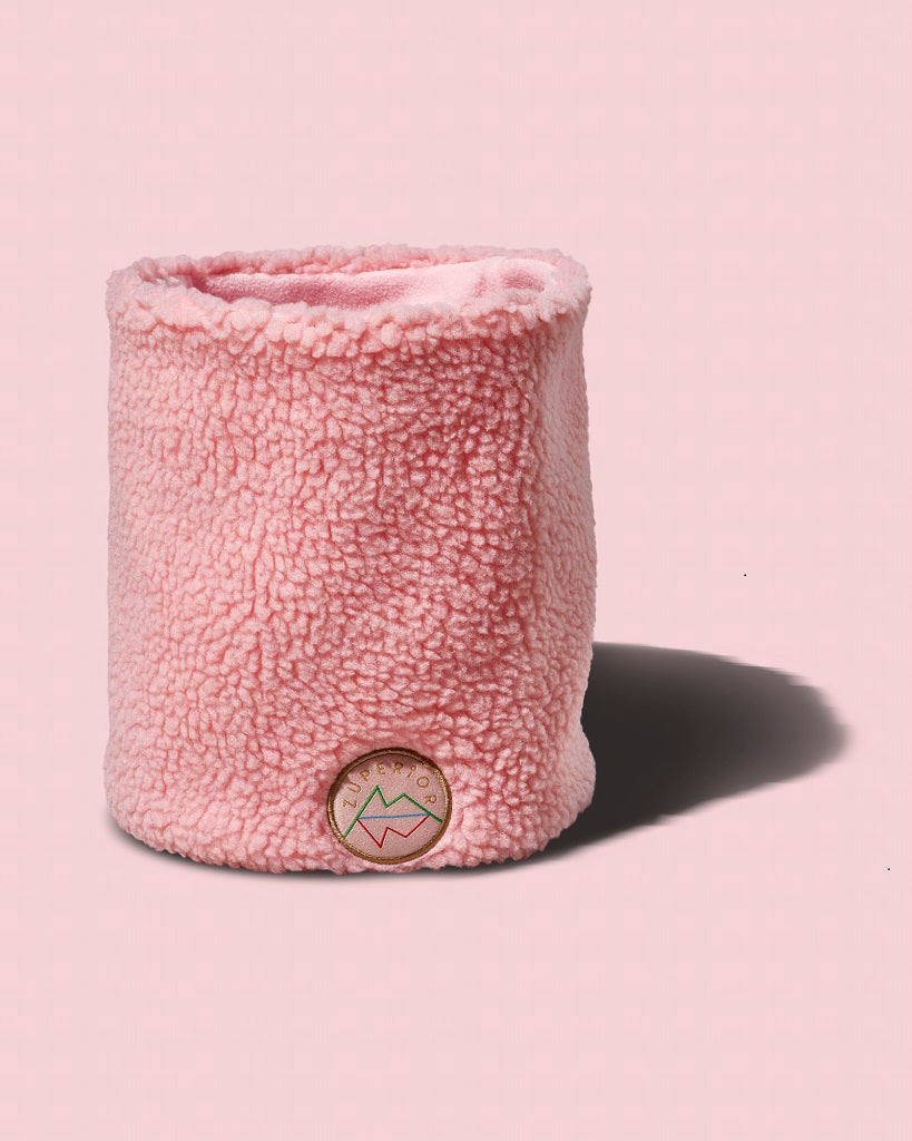 Zuperior rosa teddyfleece neck
