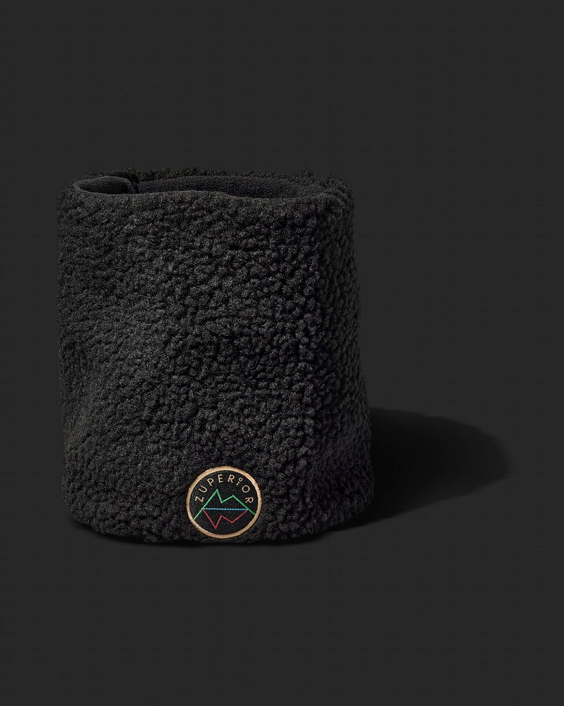 Zuperior sort teddyfleece neck