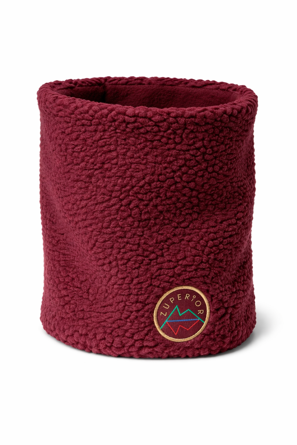 Zuperior Burgunder teddyfleece neck