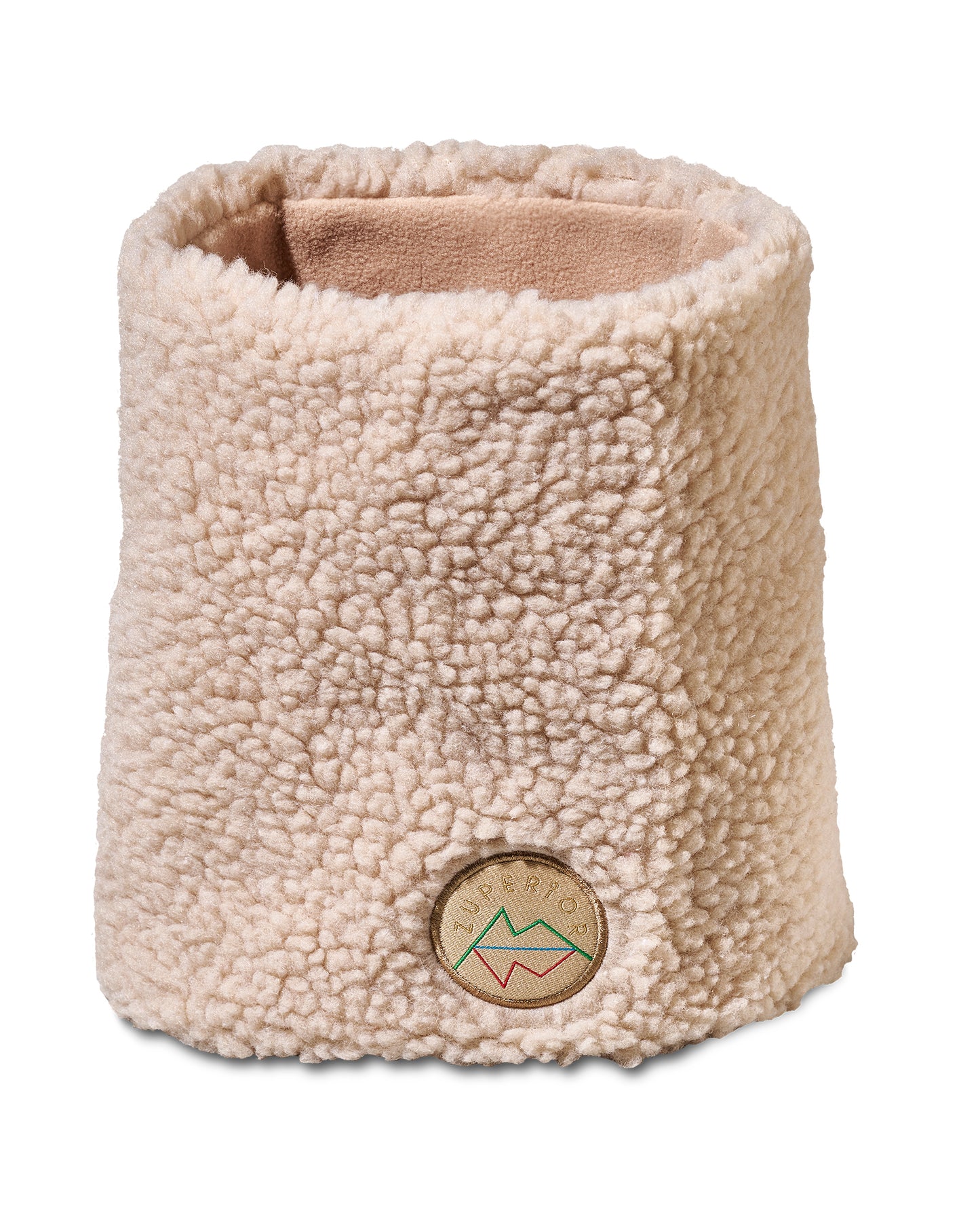 Zuperior Beige teddyfleece neck