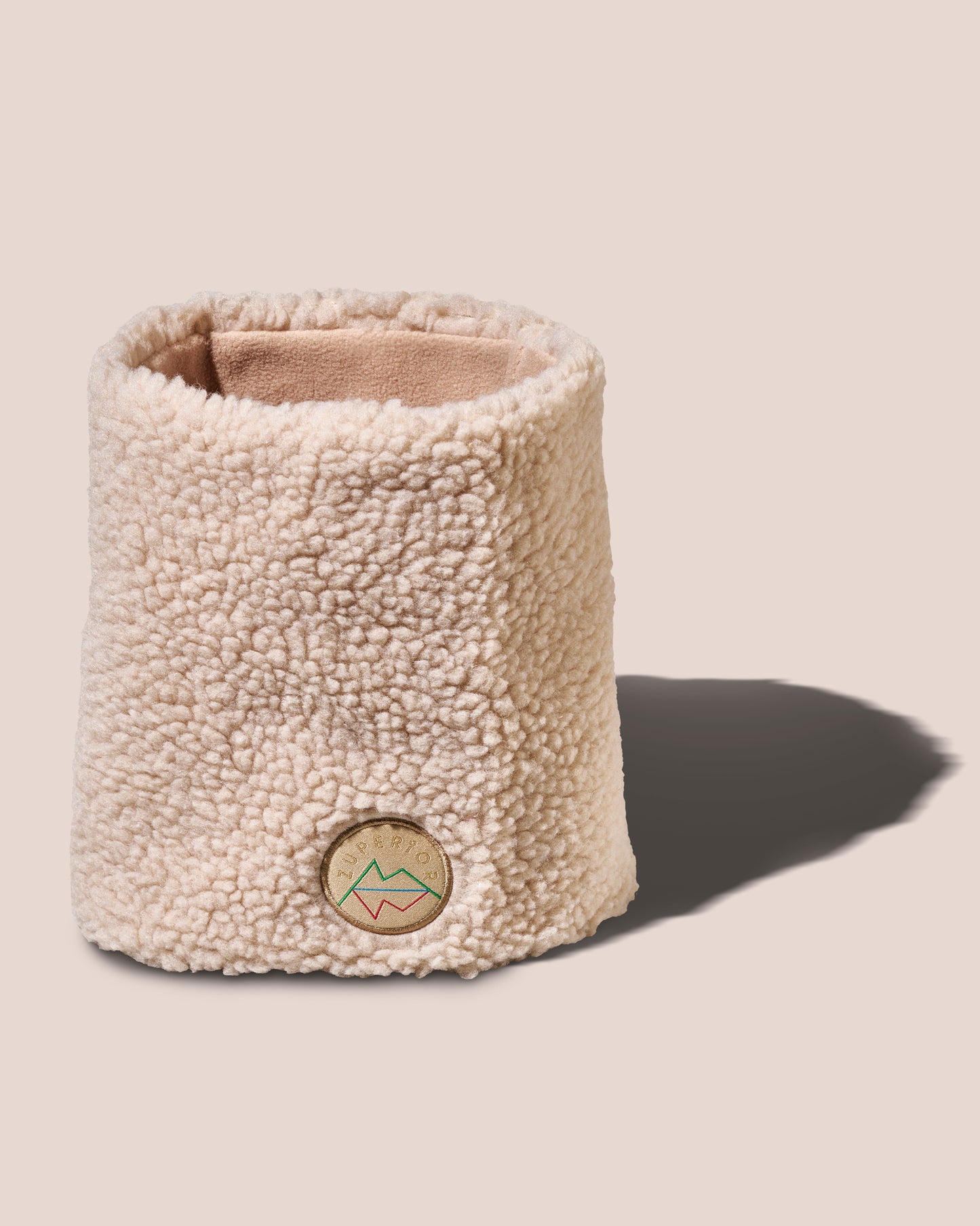 Zuperior Beige teddyfleece neck